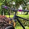 image:imageBUCKLOS Mountain Bike MTB Handlebars 254318mm  20305090100120160mm Rise Aluminum Alloy Handlebar  720780mm Extra Long Bicycle Riser HandleBars for EBike Folding Bike Downhill Racing254mm720mm20mm