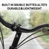 image:imageBUCKLOS Mountain Bike MTB Handlebars 254318mm  20305090100120160mm Rise Aluminum Alloy Handlebar  720780mm Extra Long Bicycle Riser HandleBars for EBike Folding Bike Downhill Racing800mm318mm55mm