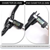 image:imageBUCKLOS Mountain Bike MTB Handlebars 254318mm  20305090100120160mm Rise Aluminum Alloy Handlebar  720780mm Extra Long Bicycle Riser HandleBars for EBike Folding Bike Downhill Racing254mm720mm20mm
