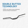 image:imageBUCKLOS Mountain Bike MTB Handlebars 254318mm  20305090100120160mm Rise Aluminum Alloy Handlebar  720780mm Extra Long Bicycle Riser HandleBars for EBike Folding Bike Downhill Racing720mm318mm55mm