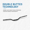 image:imageBUCKLOS Mountain Bike MTB Handlebars 254318mm  20305090100120160mm Rise Aluminum Alloy Handlebar  720780mm Extra Long Bicycle Riser HandleBars for EBike Folding Bike Downhill Racing720mm318mm38mm