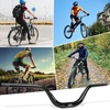 image:imageBUCKLOS Mountain Bike MTB Handlebars 254318mm  20305090100120160mm Rise Aluminum Alloy Handlebar  720780mm Extra Long Bicycle Riser HandleBars for EBike Folding Bike Downhill Racing318mm720mm120mm