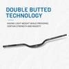 image:imageBUCKLOS Mountain Bike MTB Handlebars 254318mm  20305090100120160mm Rise Aluminum Alloy Handlebar  720780mm Extra Long Bicycle Riser HandleBars for EBike Folding Bike Downhill Racing800mm318mm38mm