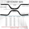 image:imageBUCKLOS Mountain Bike MTB Handlebars 254318mm  20305090100120160mm Rise Aluminum Alloy Handlebar  720780mm Extra Long Bicycle Riser HandleBars for EBike Folding Bike Downhill Racing318mm720mm120mm