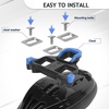 image:imageBUCKLOS Road Bike Cleats Compatible with Shimano SPDSL PedalsBH10BH11BH12 Float Cleats Fit Clipless Cycling Shoes for Indoor Peloton amp Outdoor Bicycle TrainingBH122