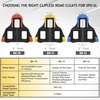 image:imageBUCKLOS Road Bike Cleats Compatible with Shimano SPDSL PedalsBH10BH11BH12 Float Cleats Fit Clipless Cycling Shoes for Indoor Peloton amp Outdoor Bicycle TrainingBH116