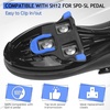 image:imageBUCKLOS Road Bike Cleats Compatible with Shimano SPDSL PedalsBH10BH11BH12 Float Cleats Fit Clipless Cycling Shoes for Indoor Peloton amp Outdoor Bicycle TrainingBH122