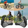 image:imageBUCKLOS Single Lockon Bike Handlebar Grips Ergonomic Extended Bar Ends Mountain Bicycle Handle Grips AntiSlip ShockAbsorbing Handle Bar Grips with Aluminum Locking Ring for MTB BMX ScooterBLACKGREY