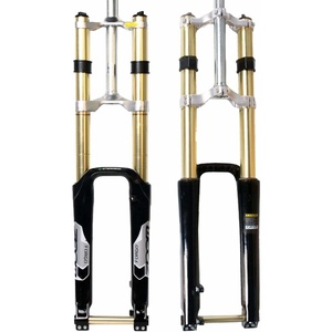 image:imageBUCKLOS 26 275 29 MTB Bike Suspension Fork 180mm Travel Bicycle Magnesium Alloy Downhill Forks 20mm Axle 118 Threadless Mountain Bikes Fork26
