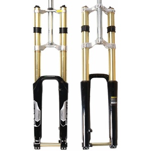 image:imageBUCKLOS 26 275 29 MTB Bike Suspension Fork 180mm Travel Bicycle Magnesium Alloy Downhill Forks 20mm Axle 118 Threadless Mountain Bikes Fork27529