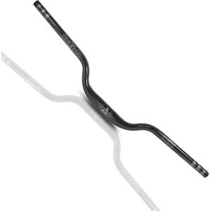 image:imageBUCKLOS Mountain Bike MTB Handlebars 254318mm  20305090100120160mm Rise Aluminum Alloy Handlebar  720780mm Extra Long Bicycle Riser HandleBars for EBike Folding Bike Downhill Racing720mm318mm55mm