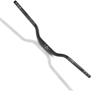 image:imageBUCKLOS Mountain Bike MTB Handlebars 254318mm  20305090100120160mm Rise Aluminum Alloy Handlebar  720780mm Extra Long Bicycle Riser HandleBars for EBike Folding Bike Downhill Racing720mm318mm38mm