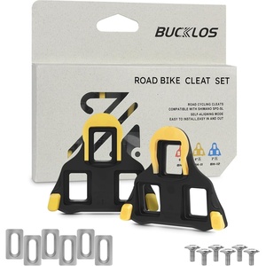 image:imageBUCKLOS Road Bike Cleats Compatible with Shimano SPDSL PedalsBH10BH11BH12 Float Cleats Fit Clipless Cycling Shoes for Indoor Peloton amp Outdoor Bicycle TrainingBH116